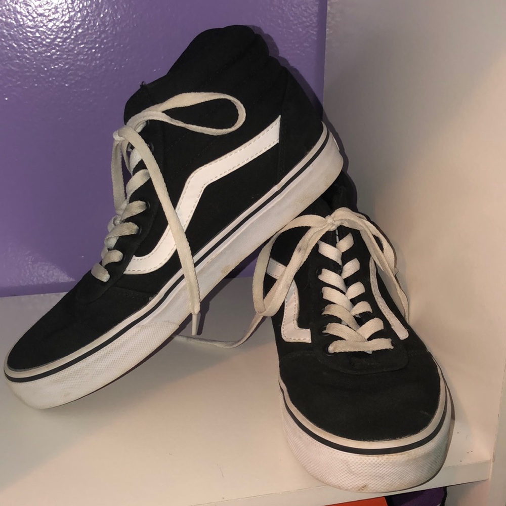High Top Black Vans